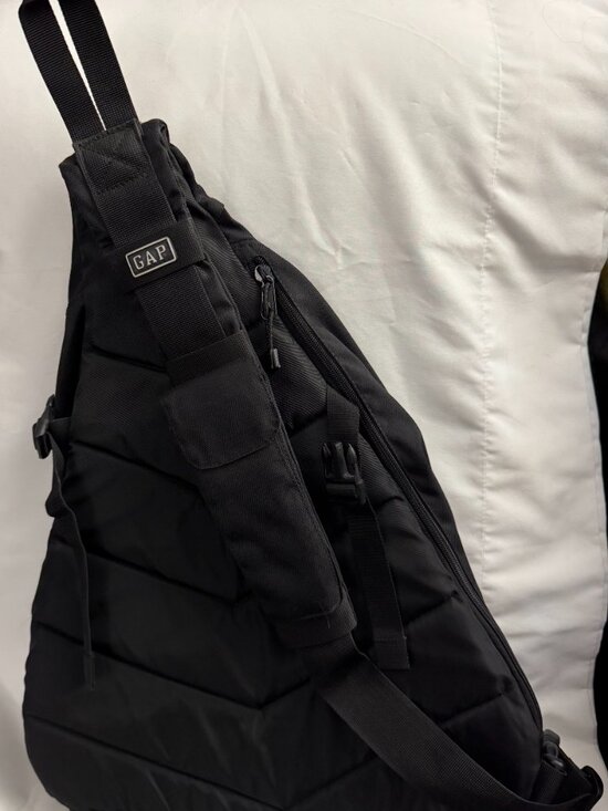 Vintage Rosie O\'Donnell Show GAP Sling Backpack Promo Bag 90s TV Rare main image 8